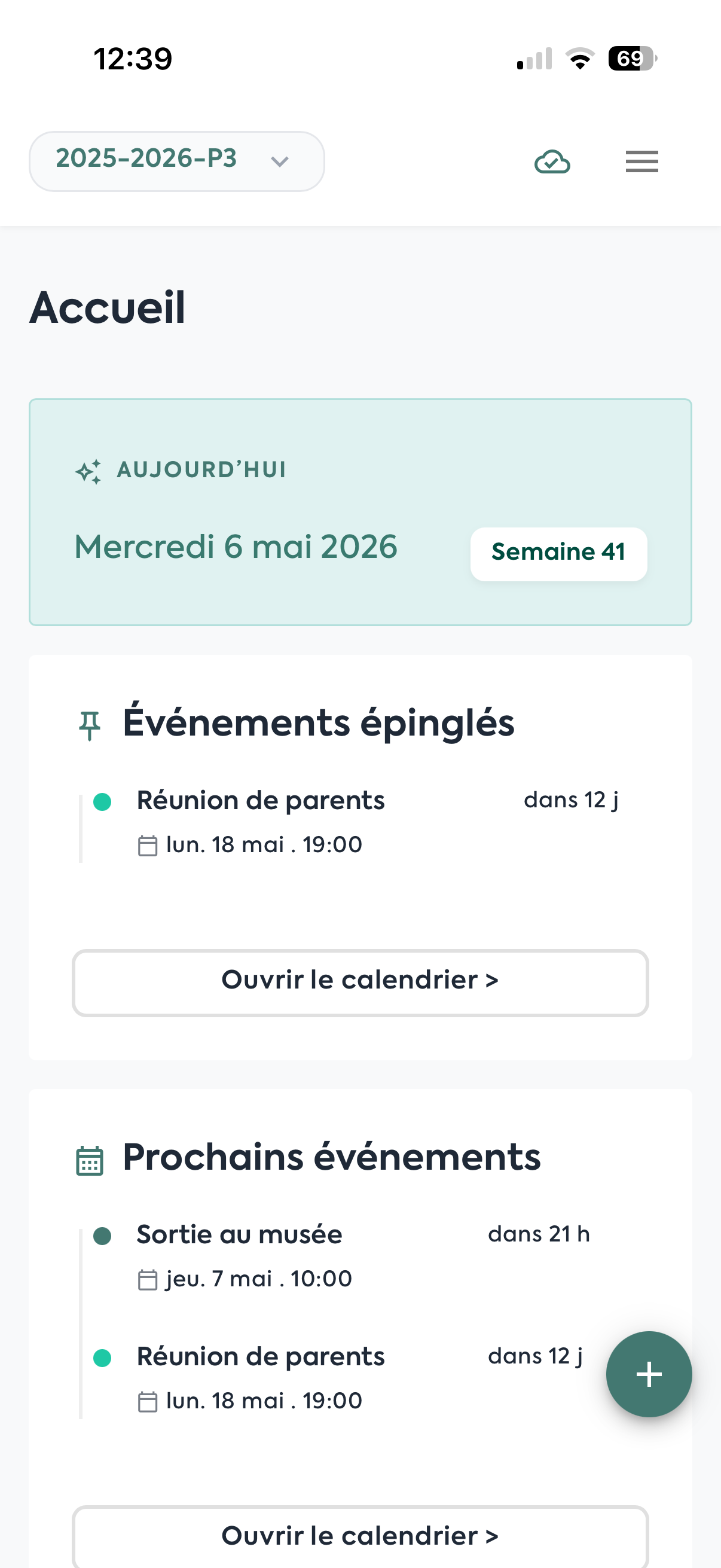Écran Accueil
